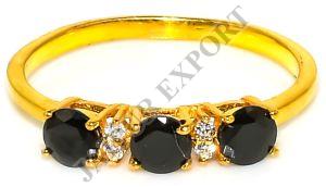 Sterling Silver Black Onyx Gemstone Ring