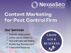Content marketing for Pest Control Firm