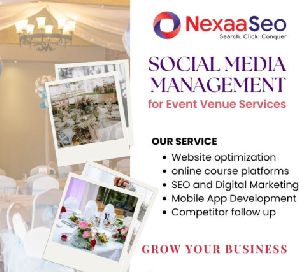 Social media management for Event Venue Services