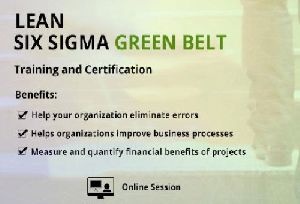 lean six sigma green belt certification training