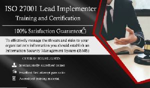 iso 27001 lead implementer training certification