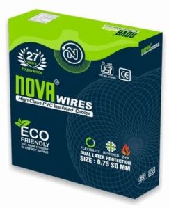 0.75 Sq Mm Nova Wires High Class PVC Insulated Cables