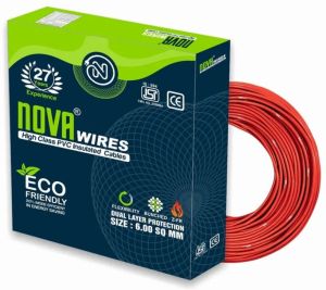 6 Sq Mm Nova Wires High Class PVC Insulated Cables