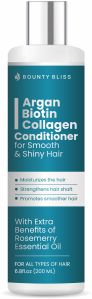 bounty bliss argan biotin collagen conditioner