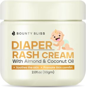 Bounty Bliss Baby diaper Rash Cream with Almond & Coconut Oil