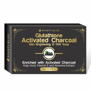 Bounty Bliss Glutathione Activated Charcoal Skin Brightening D-TAN Soap