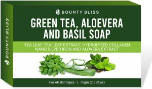Bounty Bliss Green Tea Aloe &amp;amp; Basil Soap