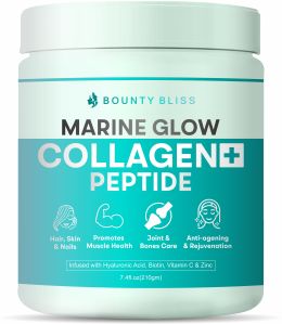 Bounty Bliss Marine Glow Collagen+ Peptides Powder