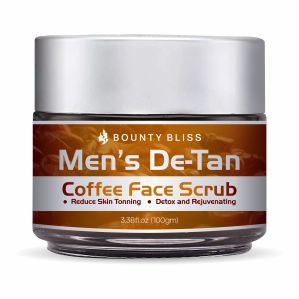 Bounty Bliss Men&amp;rsquo;s De-Tan Coffee Face Scrub
