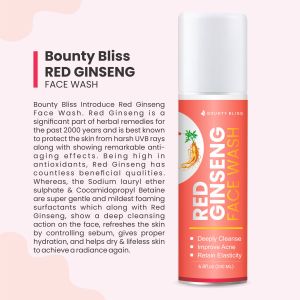 Bounty Bliss Red Ginseng Face Wash