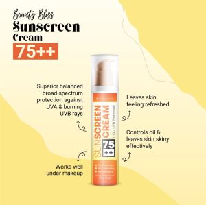 bounty bliss sunscreen cream spf-75
