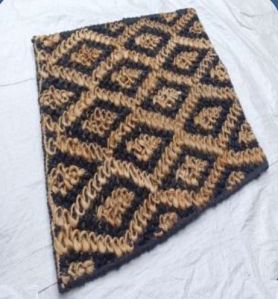 Rectangular Braided Jute Rug