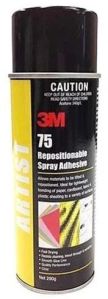 3M 75 Repositionable Spray