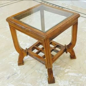 Square Wooden Stool