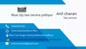 Blue City Taxi Service Jodhpur