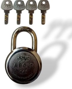 koyo 14 pin stainless steel push padlock