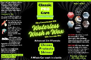 classic pro care Waterless wash n Wax