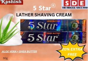 5 Star Lather Shaving Cream