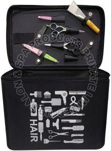 Printed Non Polished Fabric Vb-5005 Vanity Bag For Make Up Kit