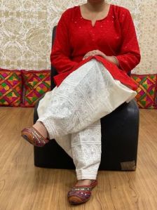 Cotton Chikankari Salwar Suit Set