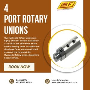 4 Port Hydraulic Rotary Union