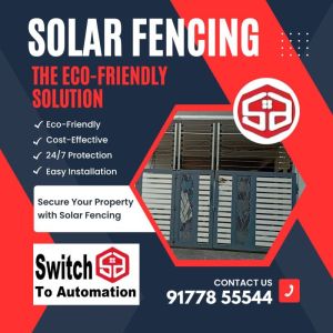 solar fencing system