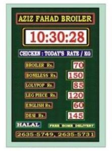 Chicken Rate Indicator