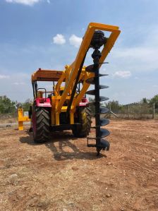 Earth Auger Tractor Operated