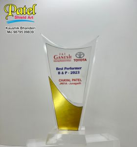 Optical Crystal Shield Award