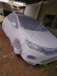 Non Woven Plain Disposable Car Body Cover, Color : White