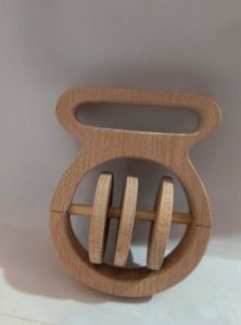 wooden rattle