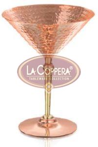 Brass Copper Martini Bar Glass, Capacity : 250ml