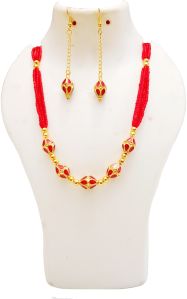 assamese traditional monimala jewellery set