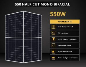 EAPRO 550 WATT MONO FACIAL HALF CUT SOLAR PANELS