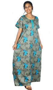 Printed Cotton Nightgown
