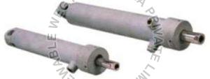 Grey Metal Micon Blade Hydraulic Cylinder