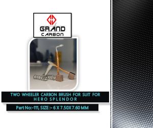 Self Starter Carbon Brush is suitable for Hero Splendor