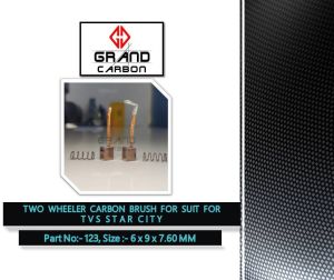 Self Starter Carbon Brush Is Suitable For TVS Star City