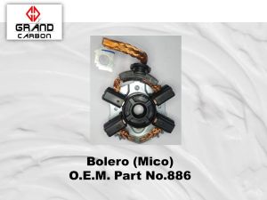 Self Starter Carbon Brush Rocker Plate Set Suitable For Bolero