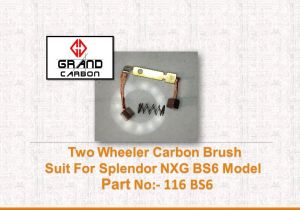 Self Starter Carbon Brush Suitable For Super Splendor NXG