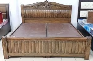 King Size Wooden Double Bed For Home Use, Hotel Use