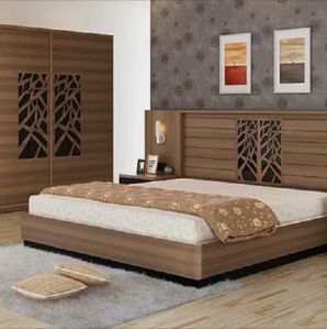 Modern Wooden Double Bed