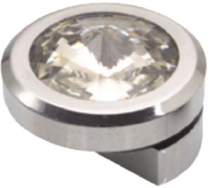 Aluminum Diamond Round Mirror Cap For Fitting