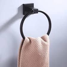 Color Coated Stainless Steel Towel Ring For Bathroom Fittings