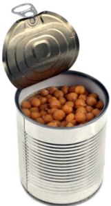 Semi-Soft Canned Chickpeas