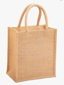 Brown Plain Jute Bag