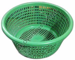 Round Plastic Basket For Kitchen Use, Modular Kitchen