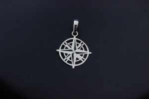 Silver Laser Cut Pendant