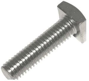 Carbon Steel Square Head Screw, Surface Treatment : Zinc Plated