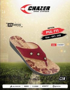 PUL-711 Ladies PU Slipper